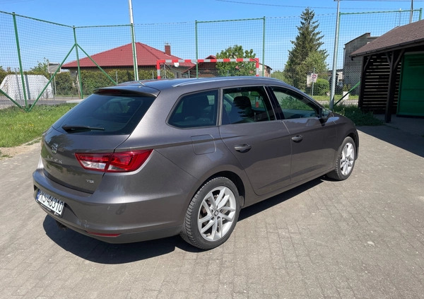 Seat Leon cena 42300 przebieg: 192000, rok produkcji 2015 z Kościan małe 46